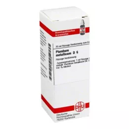 PLUMBUM METALLICUM D 6 Hígítás, 20 ml