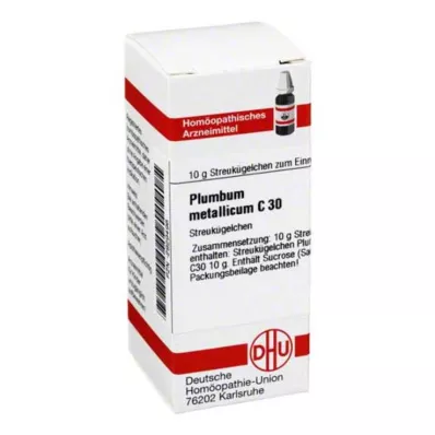 DHU Plumbum metallicum C 30 gömböcskék, 10 g