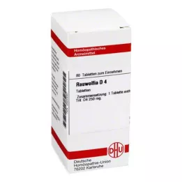 RAUWOLFIA D 4 tabletta, 80 db