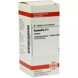 RAUWOLFIA D 4 tabletta, 80 db