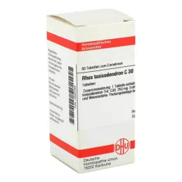 RHUS TOXICODENDRON C 30 tabletta, 80 db
