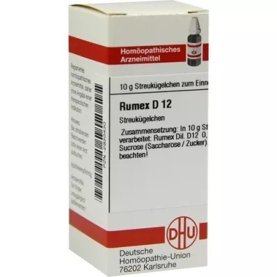 RUMEX D 12 gömböcske, 10 g