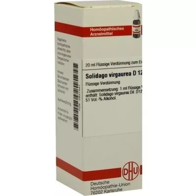 SOLIDAGO VIRGAUREA D 12 Hígítás, 20 ml
