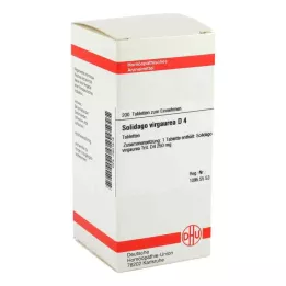 SOLIDAGO VIRGAUREA D 4 tabletta, 200 db