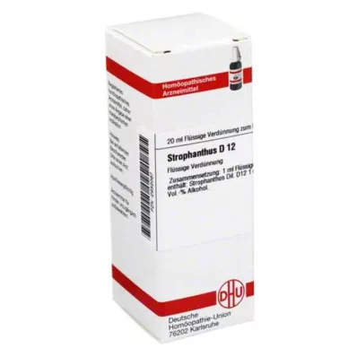 STROPHANTHUS D 12 Hígítás, 20 ml STROPHANTHUS D 12 Hígítás, 20 ml