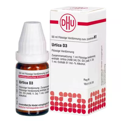 URTICA D 3 Hígítás, 50 ml