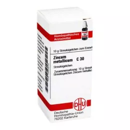 ZINCUM METALLICUM C 30 gömböcskék, 10 g