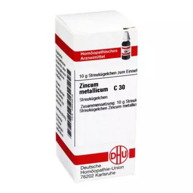 ZINCUM METALLICUM C 30 gömböcskék, 10 g