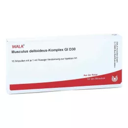 MUSCULUS DELTOIDEUS Komplex GL D 30 ampulla, 10X1 ml