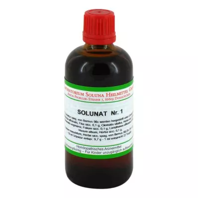 SOLUNAT No.1 csepp, 100 ml SOLUNAT No.1 csepp, 100 ml