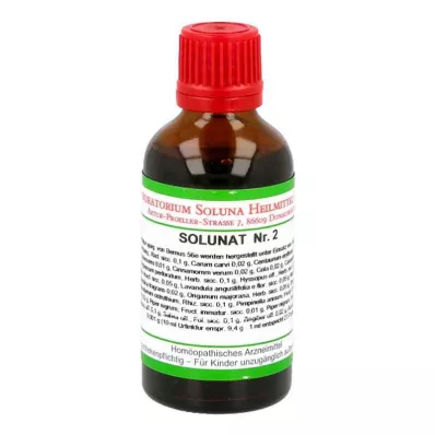 SOLUNAT No.2 csepp, 50 ml