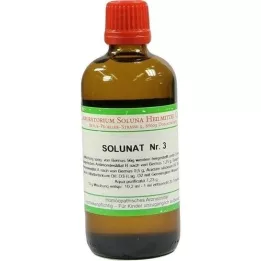 SOLUNAT No.3 csepp, 100 ml