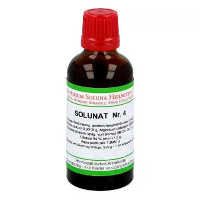 SOLUNAT No.4 csepp, 50 ml