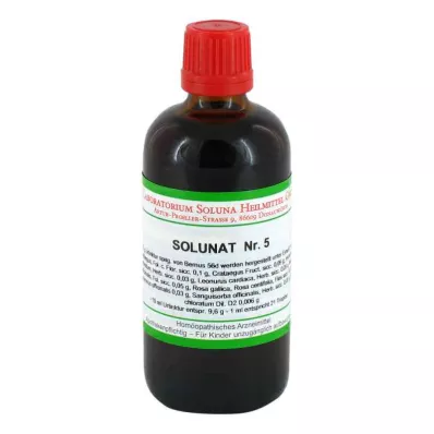 SOLUNAT No.5 csepp, 100 ml
