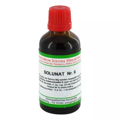 SOLUNAT No.6 csepp, 50 ml SOLUNAT No.6 csepp, 50 ml