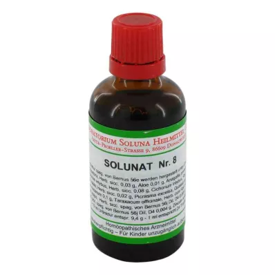 SOLUNAT No.8 csepp, 50 ml SOLUNAT No.8 csepp, 50 ml