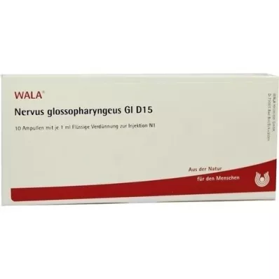 NERVUS GLOSSOPHARYNGEUS GL D 15 ampullák, 10X1 ml
