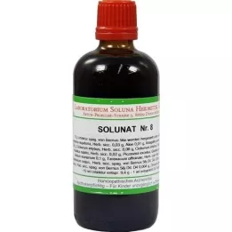 SOLUNAT No.8 csepp, 100 ml