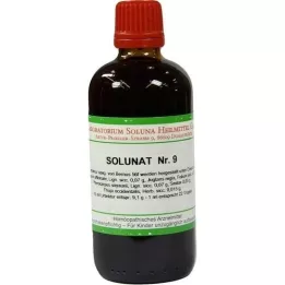 SOLUNAT No.9 csepp, 100 ml