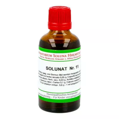 SOLUNAT No.11 csepp, 50 ml