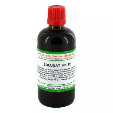 SOLUNAT No.12 csepp, 100 ml