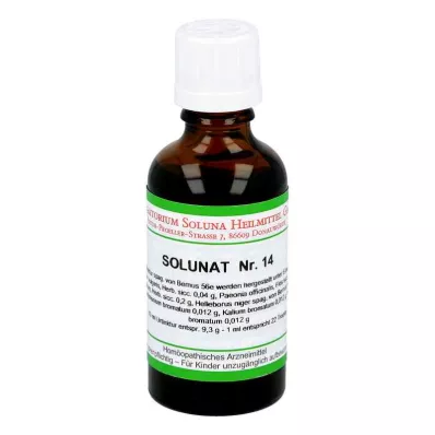 SOLUNAT No.14 csepp, 50 ml