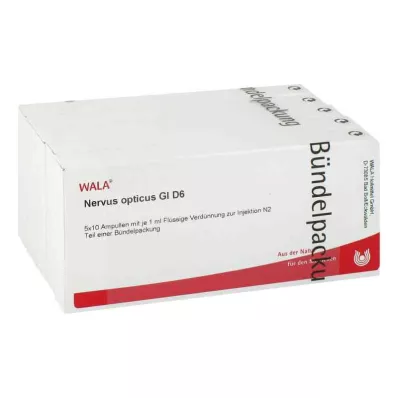 NERVUS OPTICUS GL D 6 Ampullák, 50X1 ml