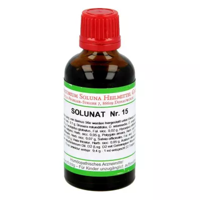 Solunat száma 15 csepp (50 ml) Solunat száma 15 csepp (50 ml)