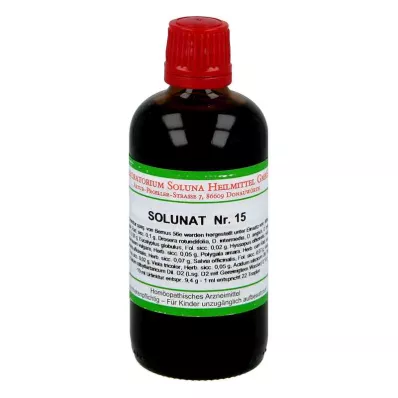 SOLUNAT No.15 csepp, 100 ml