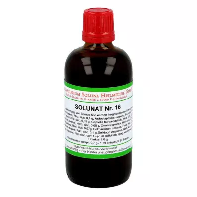 SOLUNAT No.16 csepp, 100 ml