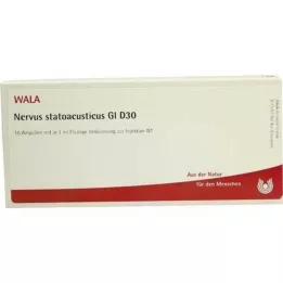 NERVUS STATOACUSTICUS GL D 30 ampullák, 10X1 ml