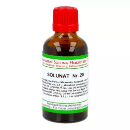 SOLUNAT No.20 csepp, 50 ml