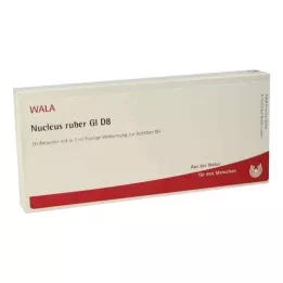 NUCLEUS ruber GL D 8 ampullák, 10X1 ml