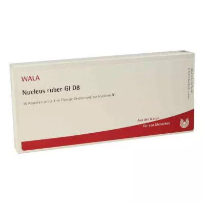 NUCLEUS ruber GL D 8 ampullák, 10X1 ml NUCLEUS ruber GL D 8 ampullák, 10X1 ml