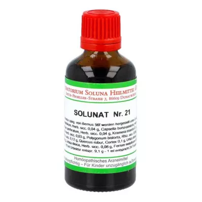 SOLUNAT No.21 csepp, 50 ml SOLUNAT No.21 csepp, 50 ml