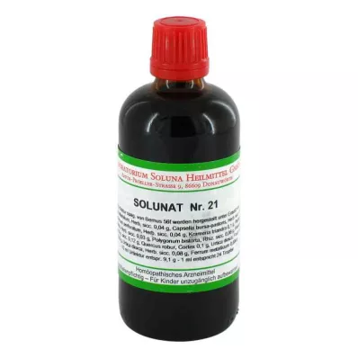 SOLUNAT No.21 csepp, 100 ml