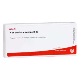 NUX VOMICA E semine D 30 ampulla, 10X1 ml