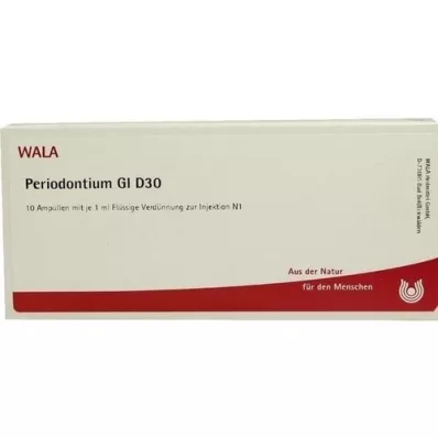 PERIODONTIUM GL D 30 ampullák, 10X1 ml