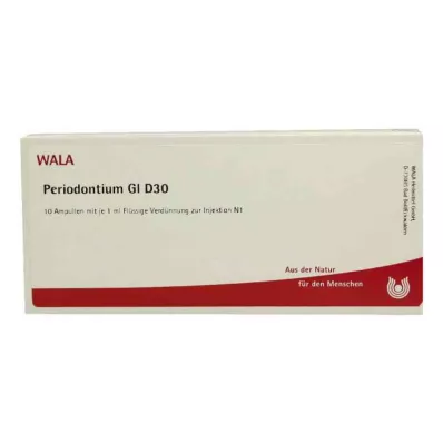 PERIODONTIUM GL D 30 ampullák, 10X1 ml PERIODONTIUM GL D 30 ampullák, 10X1 ml