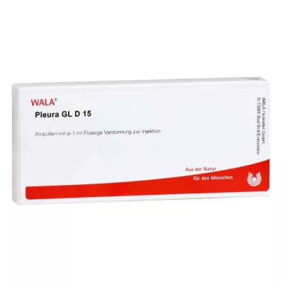 PLEURA GL D 15 ampullák, 10X1 ml