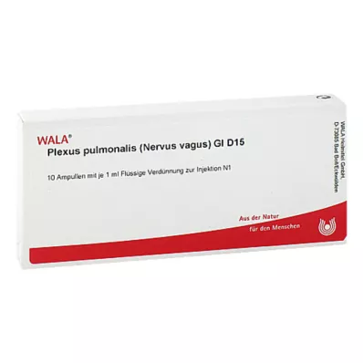 PLEXUS PULMONALIS Vagus ideg GL D 15 ampulla, 10X1 ml