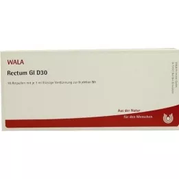 RECTUM GL D 30 ampullák, 10X1 ml