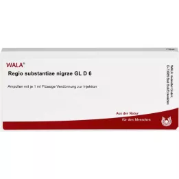 REGIO substantiae nigrae GL D 6 ampulla, 10X1 ml