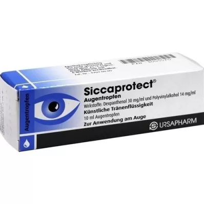 SICCAPROTECT szemcsepp, 10 ml