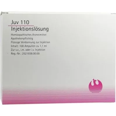 JUV 110 ampulla, 100X1.1 ml