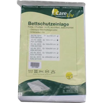 BETTSCHUTZEINLAGE Fóliás frottírkendő 100x140 cm, 1 db