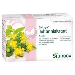 SIDROGA orbáncfű tea szűrőzacskó, 20X1,75 g