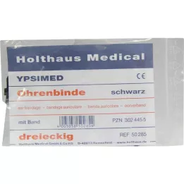OHRENBINDE fekete hosszú pánttal, 1 db