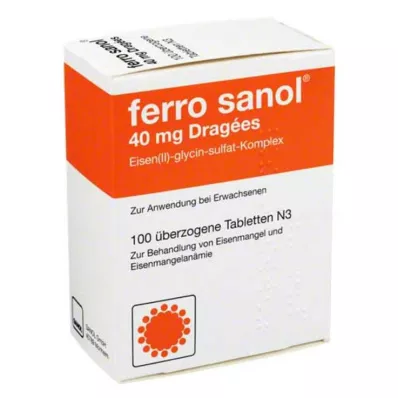 Ferro Sanol 40 mg bevont tabletta, 100 db
