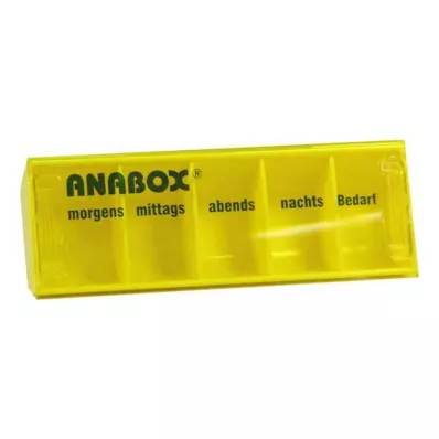 ANABOX Nappali doboz sárga, 1 db